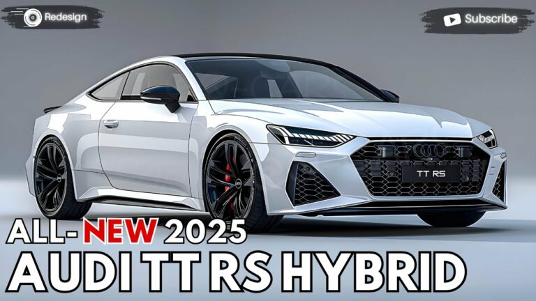 2026 Audi TT RS: The Epitome of Performance and Luxury