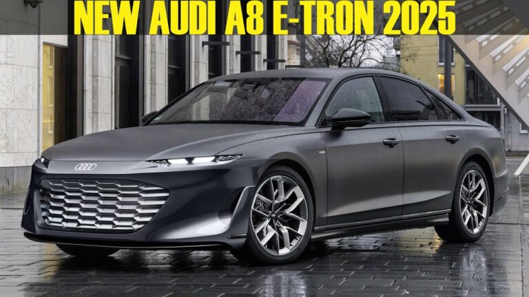 The 2026 Audi A8: A Glimpse into the Future of Luxury Sedans