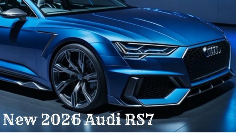 Unveiling the New 2026 Audi RS7: A Masterpiece of Design and Performance